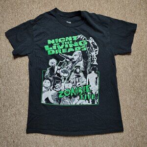 ROB ZOMBIE T-Shirt Men M Black Night Of The Living Dreads Tour Graphic Tee